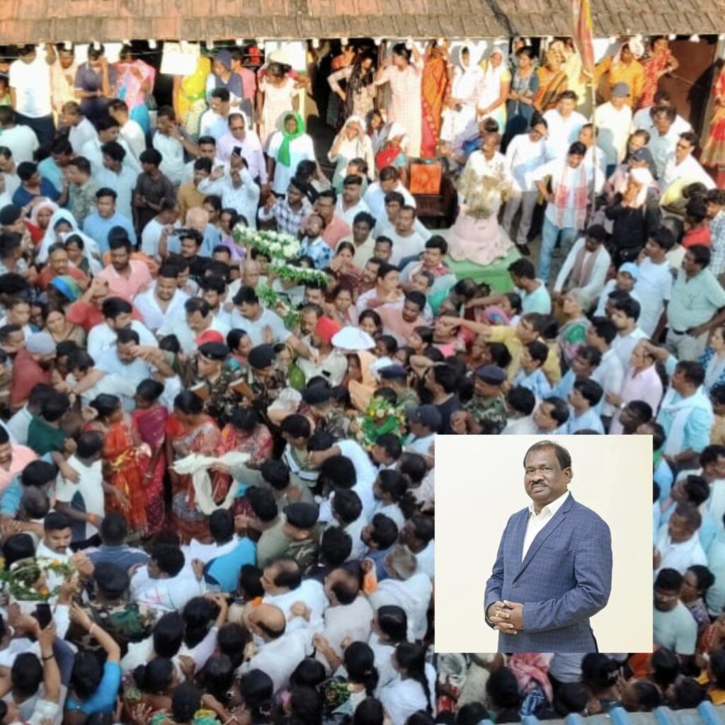 राज्य की जनता ने शिक्षा मंत्री तो घोड़ाबांधा के लोगों ने खोया अभिभावक