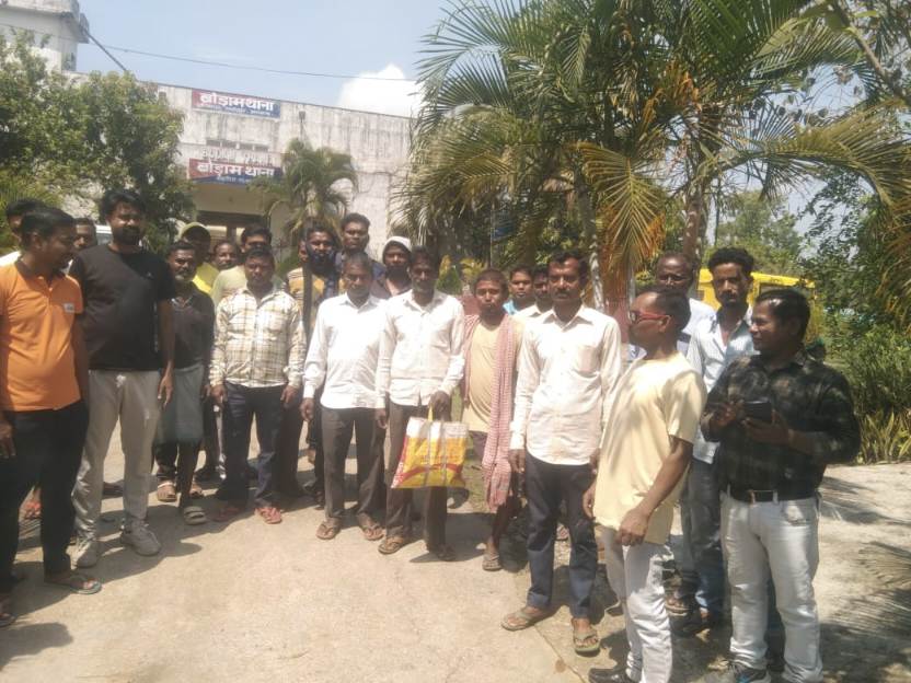 बोड़ाम में बकरी व बाइक चोरी की कोशिश नाकाम, दो युवक धराए, एक फरार, पुलिस कर रही पूछताछ