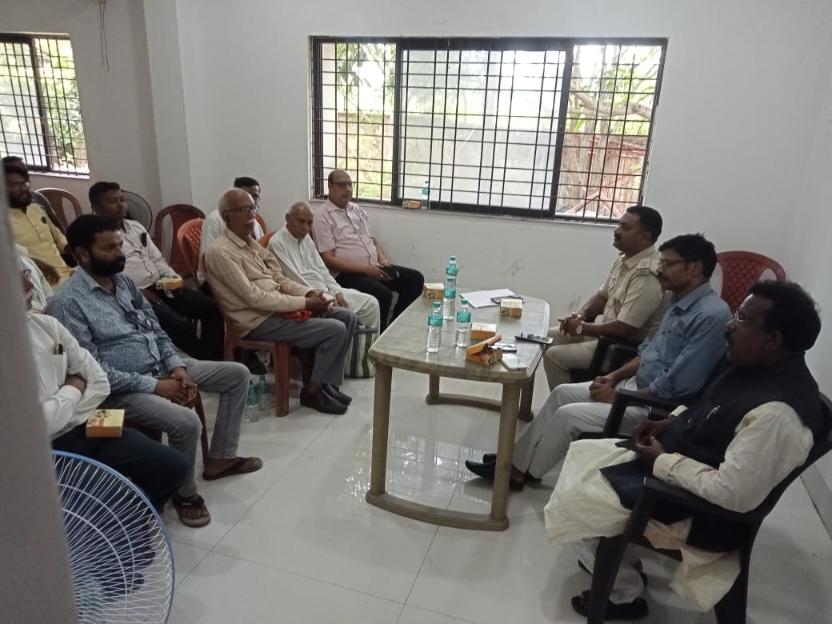 बकरीद पर्व को लेकर कमलपुर थाना में शांति समिति की बैठक