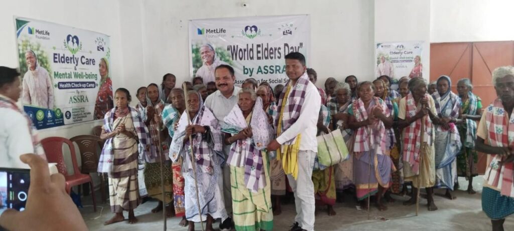आसरा परिसर में मनाया गया विश्व बुजुर्ग दिवस, 100 वरिष्ठ नागरिक सम्मानित