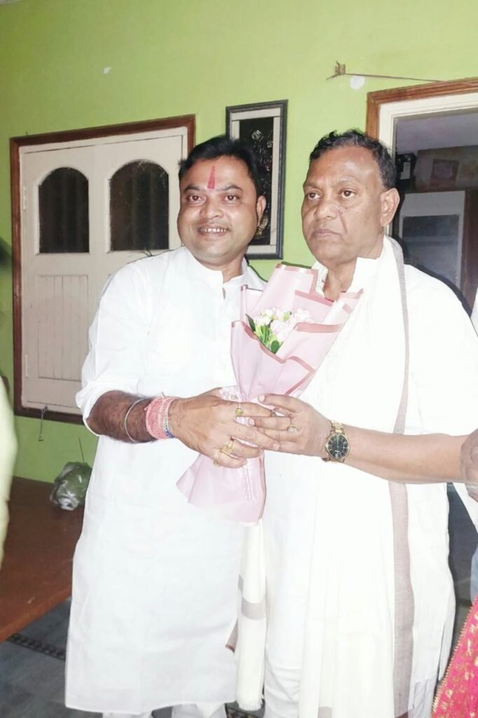 ओडिशा के नवनियुक्त राज्यपाल बृजमोहन राम का विमल बैठा ने किया स्वागत